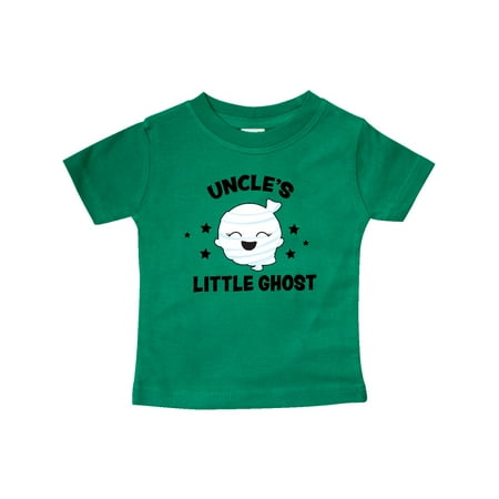 

Inktastic Cute Uncle s Little Ghost with Stars Gift Baby Girl T-Shirt