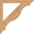 thumbnail image 3 of Ekena Millwork 3 1/2"W x 42"D x 42"H Funston Traditional Smooth Bracket, Western Red Cedar, 3 of 4