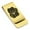 Gold, variant on Stainless Steel Maneki Neko Good Luck Charm Classic Slim Money Clip Credit Card Holder