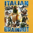 thumbnail image 3 of Italian Brainrot T-shirt Funny Gen Z Internet Meme Trend Men's Tee, 3 of 7