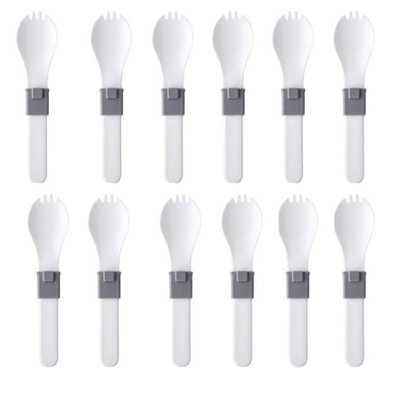 

Lloopyting Folding Spoon*10 Clearance！ Folding Spoon*10 Cookie Scoop Coffee Scoop Portable Folding Tableware Set Spoon And Fork For Camping Travel And Other Outdoor Activities Folding Camping Spoon 5P