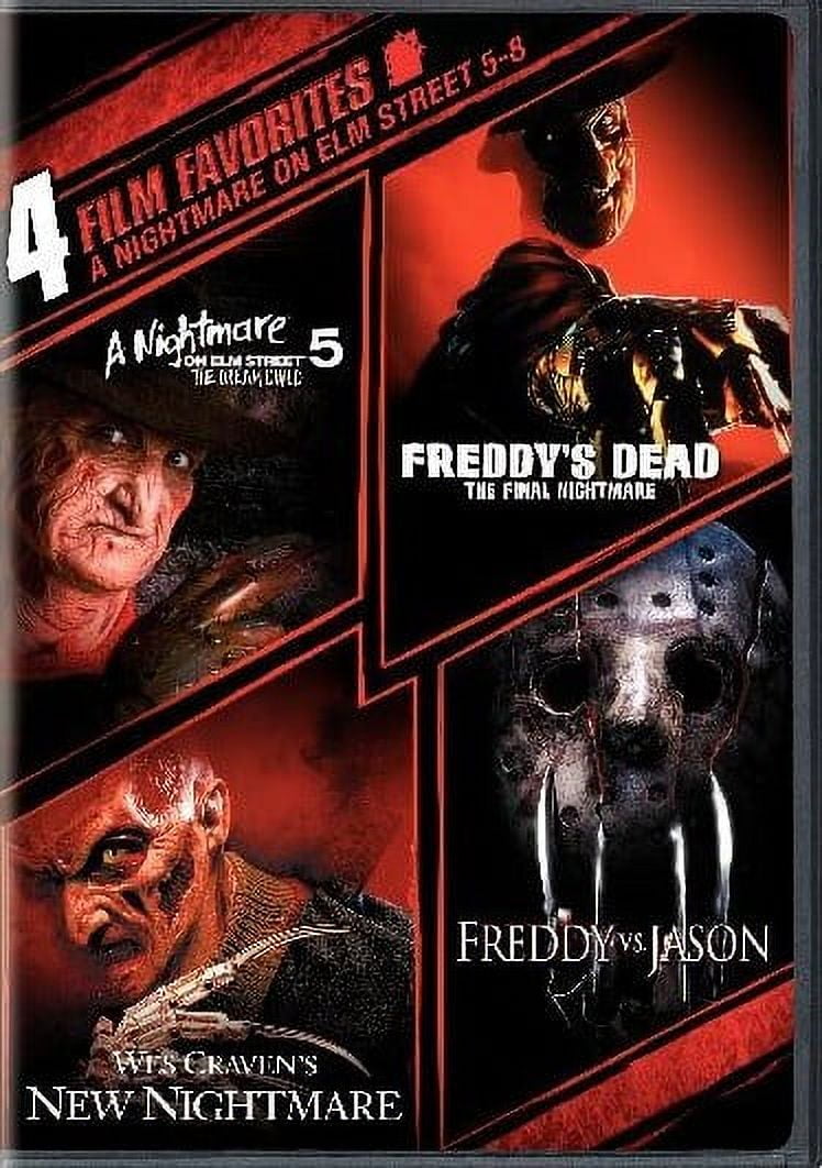 A Nightmare on Elm Street 5-8: Freddy Krueger 4-Film Horror
