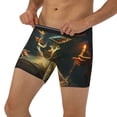 thumbnail image 3 of Cauagu Magical Tarot Reading Print Men's Boxer Briefs, Funny & Cute Underwear Elastic Waistband Briefs Ideal Gift for Men,1-Pack, 3 of 7