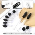 thumbnail image 3 of Beer Tap Plug Set, Including 10 Beer Tap Plug Brushes, 2 Beer Tap Dust Cap, 2 Long Cleaning Brush Beer Tap Stoppers Beer Faucet Brush Cleaner for Restaurant Home Party Bar, 3 of 6