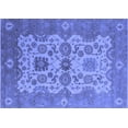 thumbnail image 1 of Ahgly Company Indoor Rectangle Oriental Blue Industrial Area Rugs, 7' x 9', 1 of 4
