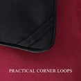 thumbnail image 6 of Aisbo Red/Black King Size Comforter Set,3-Pieces Reversible Comforter Set Soft and Lightweight,All Season Down Alternative Bed Comforter with 2 Pillow Shams, 6 of 7