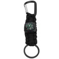 thumbnail image 5 of Pulsera de Paracord de supervivencia al aire libre con brújula Llavero de Paracord de 7 núcleos con mosquetón, 5 of 5