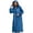 Blue, variant on Women's Lightweight Zip Up Hooded Jacket for Daily Spring and Fall Outdoor Windbreaker Style with Casual Comfort Watermelon Red XXXL