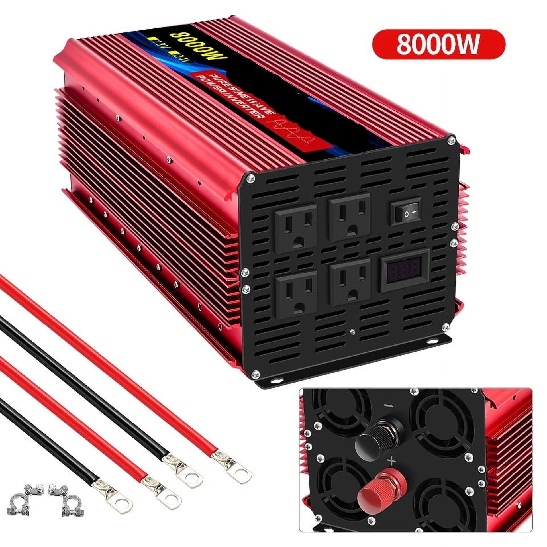Pure Sine Wave Inverter DC12V/24V To AC 60HZ 1600W 2500W 3500W 4500W 5000W 6000W 7000W 8000W Power Converte