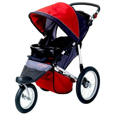 Schwinn - Free Wheeler AL Jogging Stroller, Red