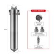 thumbnail image 2 of 304 Stainless Steel Pre-filter Whole House Large Flow Clamp Commercial Home Tap Water Purifier, 2 of 6