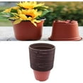 thumbnail image 2 of Plastic Plant Flower Pots Nursery Seedlings Pot Plant 100Pcs, 2 of 13
