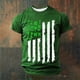 thumbnail image 1 of Tops para hombre, blusas y camisas de manga corta con cuello redondo para hombre, jersey informal con cuello redondo estampado para hombre, pantalones cortos deportivos para fitness, blusa de poliéste, 1 of 4