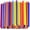Assorted Colors - 8.5'', variant on Comfy Package 7.75” Flexible Straws Drinking Plastic Disposable Bendy Straws, 200-Pack Striped Assorted