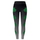 thumbnail image 3 of Gibobby Mallas Afelpadas Color Polainas deportivas estampadas para el día San Patricio, moda informal para mujer, polainas yoga informales（Gris， M), 3 of 5