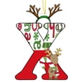 thumbnail image 1 of Decoración Colgante con Letras En Inglés, Acrílico Plano, para Árbol de Navidad, Decoración Del Hogar, Decoración de Fiesta, Regalo, 1 of 1
