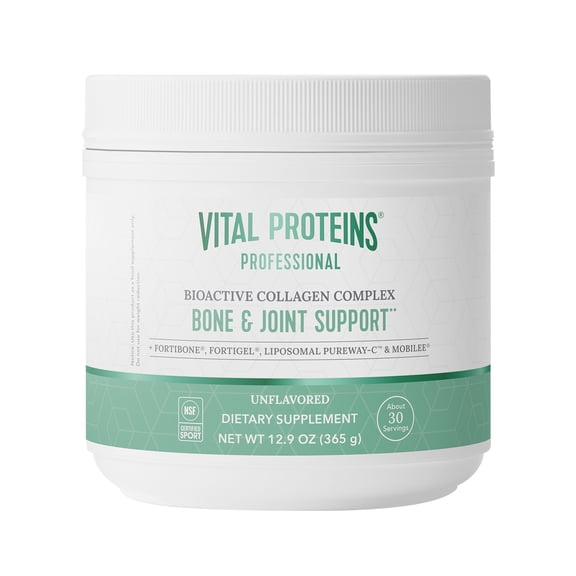Vital Proteins Professional Bioactive Collagen Complex for Bone and Joint Support, Unflavored, 12.9 oz