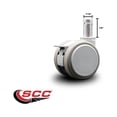 thumbnail image 2 of 2 Inch MRI Safe Caster with Brake – 7/16 Inch Grip Ring Stem – Service Caster, 2 of 2
