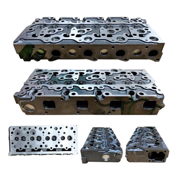 Cylinder Head Bare Compatible with Bobcat 543/553 Bobcat Skid Steers 2000-2010 Kubota V2203 IDI Diesel 19077-03048
