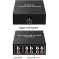 thumbnail image 2 of 4-Way Bi-Directional L/R Stereo Audio Selector, 2 of 9