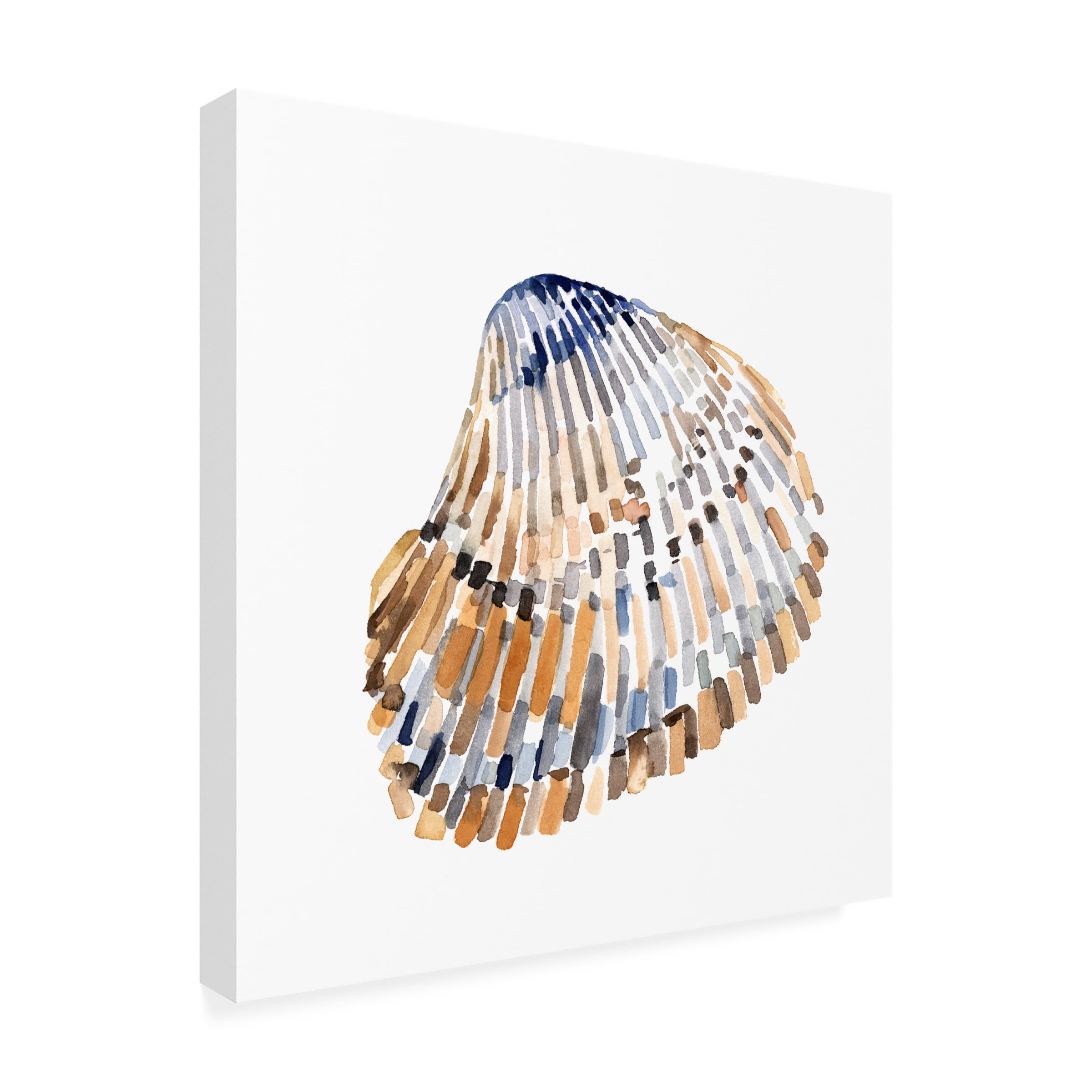 Emma Caroline 'Simple Shells II' Canvas Art