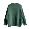 thumbnail image 2 of Aayomet Womens Cardigan Sweaters Womens 2023 Cute Elegant Soft Crewneck Long Sleeve Hollow Cable Knit Pullover Sweaters,Green XL, 2 of 5