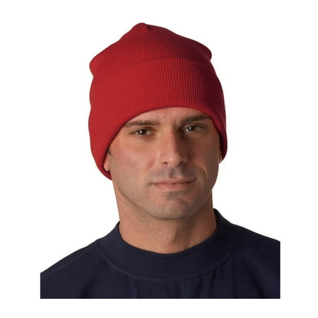 - Yupoong Women's 12 inch Long Heavyweight Beanie, Style 1501C