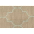 thumbnail image 6 of Beige Trellis  5X8 Hand-Tufted Modern Rug, 6 of 11