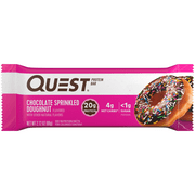 Quest - Bar Chocolate Sprkld Dghnut - Case of 12 - 2.12 OZ