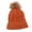 Orange2, variant on Diufon Women's Knitted Warm Hat Ladies Winter Thickened Ear Covered Stretch Beanie Hats Outdoor Ski Cap