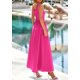 thumbnail image 2 of Vestido largo PRETTYGARDEN sin mangas Aline Swing con bolsillos, 2 of 9