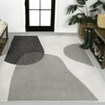 thumbnail image 3 of JONATHAN Y TUSCAN SUN 5 x 8 Area Rug, Zia Geometric Organic Shapes - Cream/Black, TSN306A-5, 3 of 6