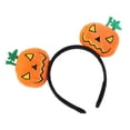 thumbnail image 4 of de Halloween, Diadema de calabaza, Decoración Foto Prop Cosplay Aro de pelo para mujeres, hombres, Fiesta, Vacaciones, Disfraces Estilo C Salvador Sombreros de Halloween, 4 of 9