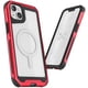 thumbnail image 1 of Funda GHOSTEK Atomic para iPhone 14 PLUS Aluminio Transp Roja MagSafe, 1 of 9