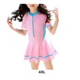 thumbnail image 4 of Traje de baño Soidarity Rosa Manga Corta 4XL, 4 of 6