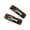 C, variant on 2Pieces Leopards Pattern Hair Clip For Female and Teens Everyday Use And Social Event Gathering Hair Shaping Tool