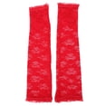 thumbnail image 1 of Arm Gloves Lace Long Protective Fingerless Arm Sleeves Arm Covers with Thumbhole, 1 of 4