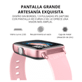 thumbnail image 4 of Reloj Inteligente Smartwatch Bluetooth Llamada Rosa, 4 of 4
