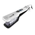 thumbnail image 1 of Steam Hair Straightener Professional Flat Iron Straightening Brush Electric Hair Heating Brush Ceramic Hair Iron Straightener, 1 of 4