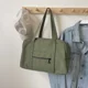 thumbnail image 2 of Versión coreana, bolso de mano ligero de gran capacidad para yoga, bolso de mano para mujer, bolso de hombro de viaje, bolso de tela japonés para viajeros, 2 of 5