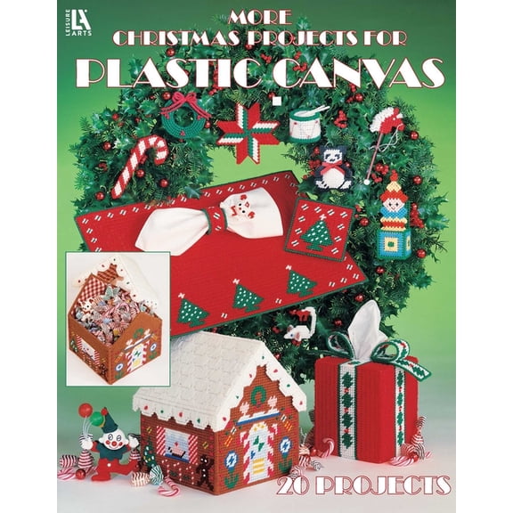 More Christmas Projects for Plastic Canvas: 20 Projects, (Paperback)