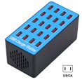thumbnail image 4 of 20 Ports USB Charger Hub Quick Charge 3.0 Station  Phones Power Adapter USB Hub Charger Charging Dock Station Accessories  Phones Tablets Desktop Travel 20 Ports Quick  US Plug, 4 of 7