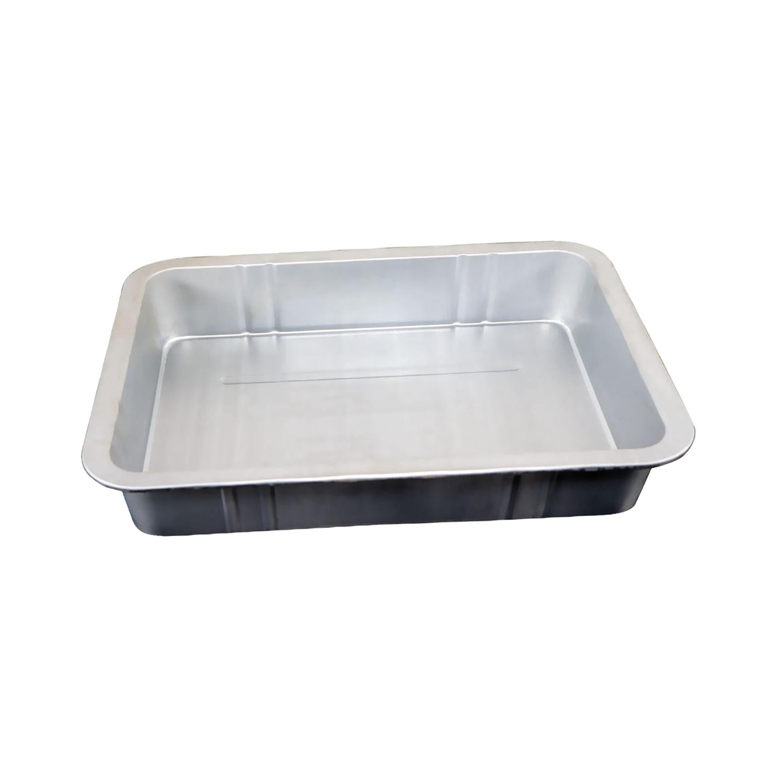 Nishiyuenyi Engine Oil Drain Pan Leakproof Large Capacity Professional Oil Trip Tray White L