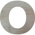 thumbnail image 1 of Wooden Block Letters, Unfinished 6'' Rockwell O, Craft, 1 of 1
