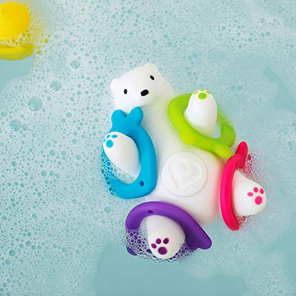 Munchkin Arctic Polar Bear Baby Bath Toy, 12 Months+, Multi-Color