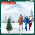 thumbnail image 4 of Soilhill 4ft Christmas Tree, Artificial Christmas Tree with 495 Branch Tips, Metal Stand and Hinged Branches, 4 of 7