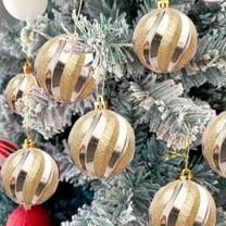 Christmas Clearance Sale,6pcs Christmas Decor,Christmas Balls,Gift Package Combination for Christmas Tree Thanksgiving Party Window Display Shopping Mall,Gift Box,1.5in,A