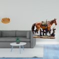 thumbnail image 2 of Elegante Escultura De Cesta De Frutas De Resina Para Decoración Del Hogar Y La Oficina. Adorno Artístico De Caballo. Colección De Cuencos Para Servir Bocadillos Y Platos Para Pan., 2 of 8