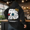 thumbnail image 1 of MHFRRA Sudadera con Capucha, Suave y Cómoda, para Uso Informal, Ligera, Deportiva y para Exteriores Negro, 1 of 3