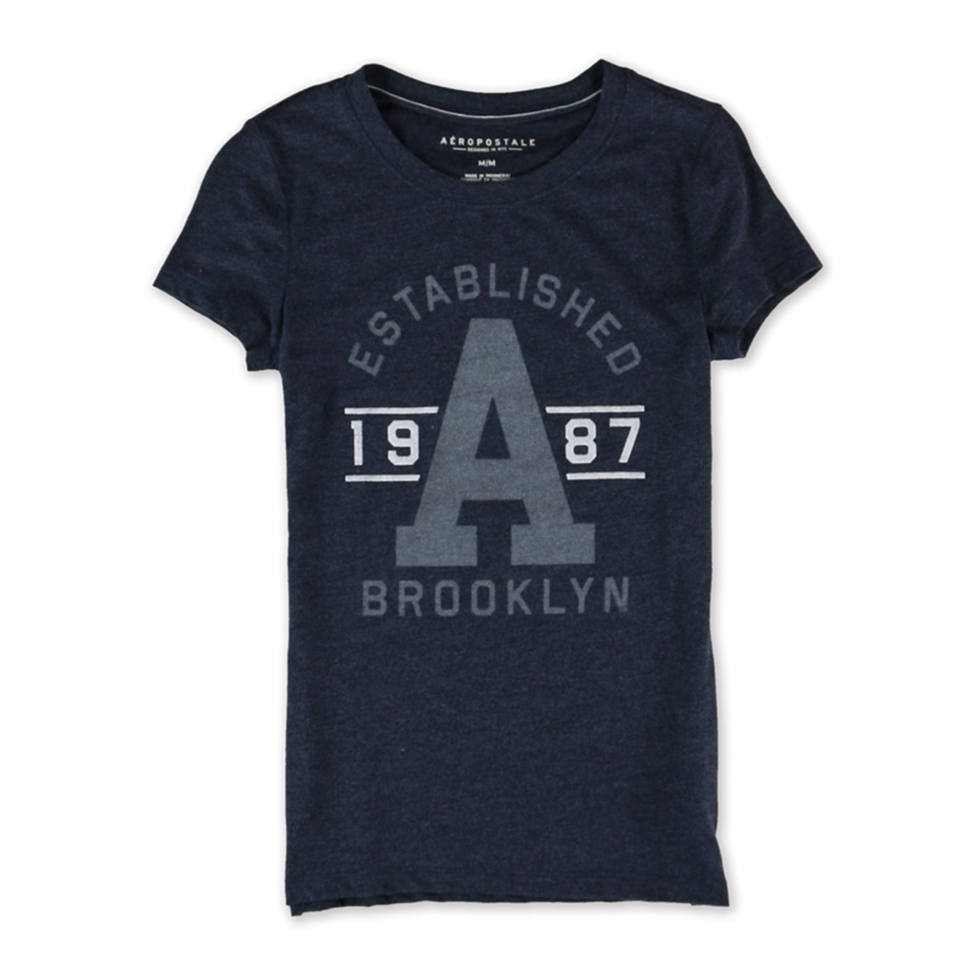 AEROPOSTALE Womens 1987 Brooklyn Graphic T-Shirt 